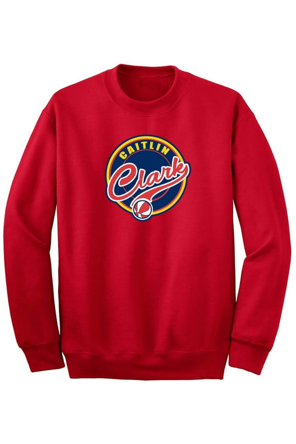 Caitlin Clark Fever Logo Crew Neck Sweatshirt