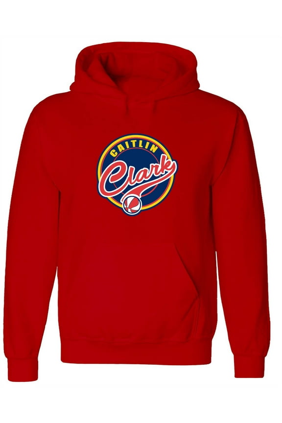 Caitlin Clark Fever Logo Hooded Sweatshirt Hoodie