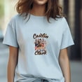 Caitlin Clark Graphic T Shirt Fever 22 Iowa Girl Power Womens