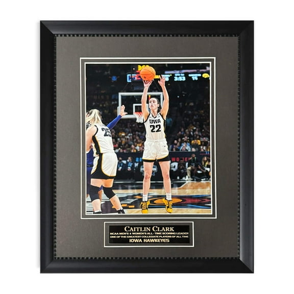Caitlin Clark Iowa Hawkeyes Unsigned Photo Framed To 11x14