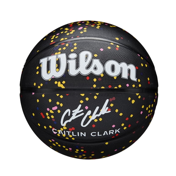 Wilson Caitlin Clark Journey Series Basketball - Black, Size 6 - 28.5"
