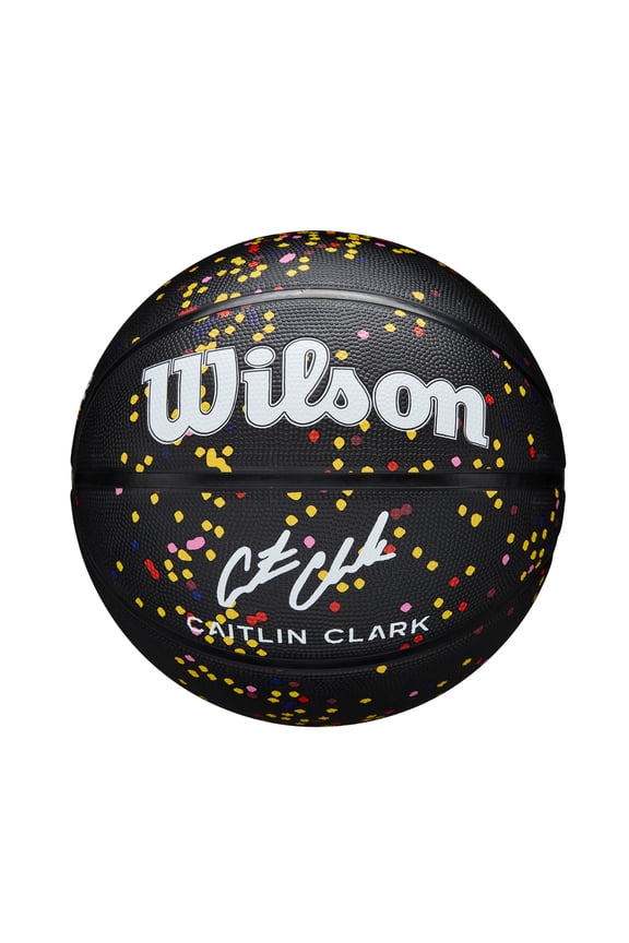 Caitlin Clark Journey Series Basketball - Black, Size 6 - 28.5"