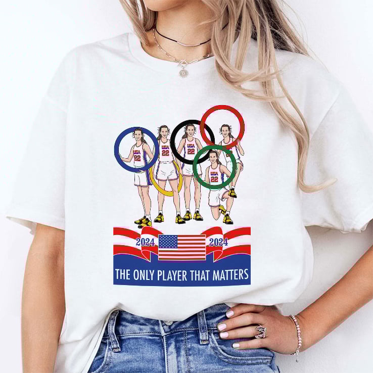 Caitlin Clark Olympics 2024 TShirt, Vintage Indiana Tee Fever Team