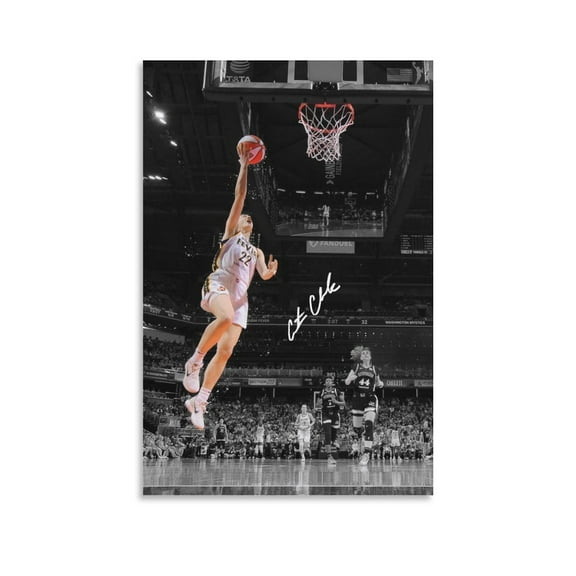 Caitlin Clark Poster Basketball Posters Poster For Bedroom Kitchen Bathroom Living Room Office Decor