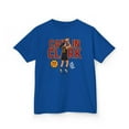 thumbnail image 1 of Caitlin clark #22 Women Basketball Cartoon Kids Heavy Cotton Tee-KWBCC2268B-Royal-L, 1 of 3