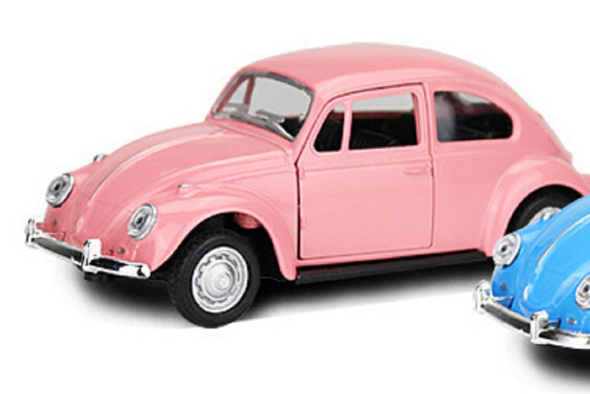 Caitzr 1967 Classic Die Cast Volkwagen Beetle Toy With Pull Back Action