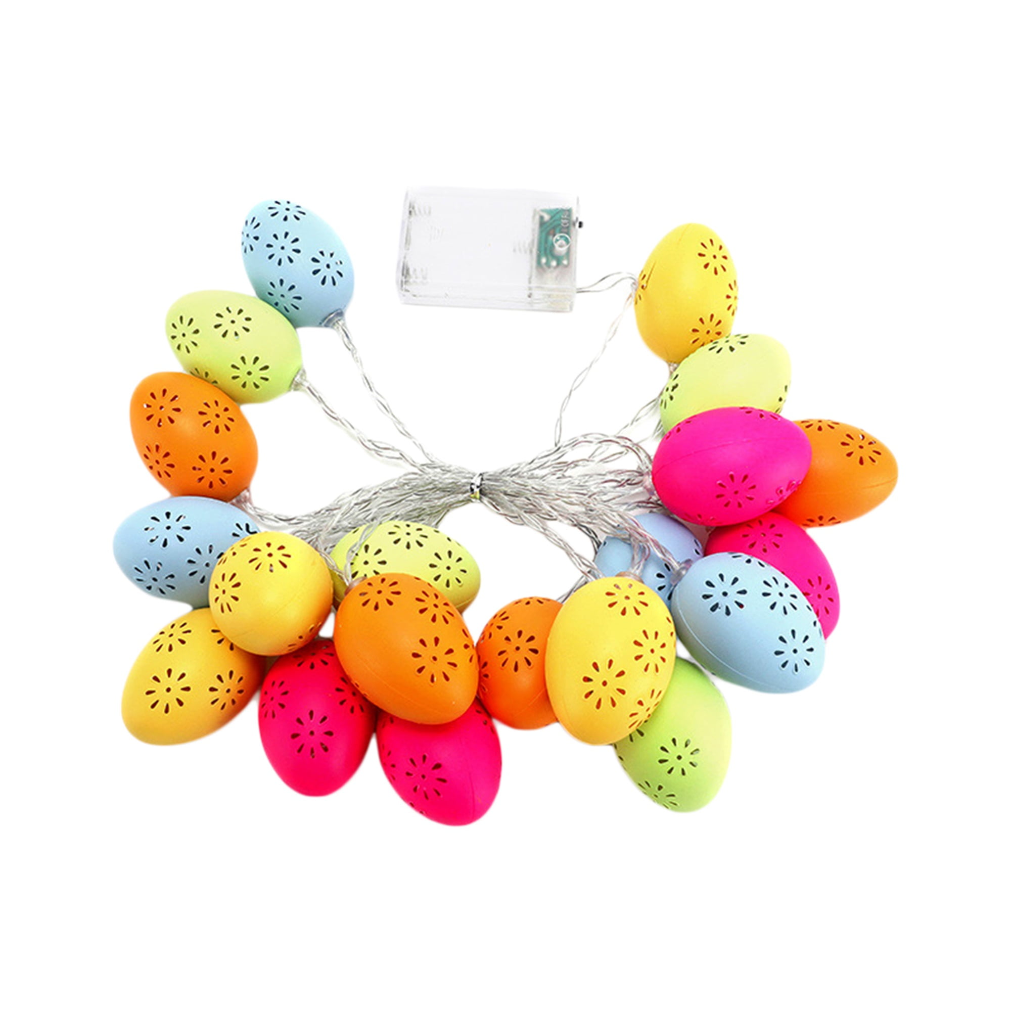 Caitzr Easter Lights Battery Operated, Easter String Lights with Remote ...