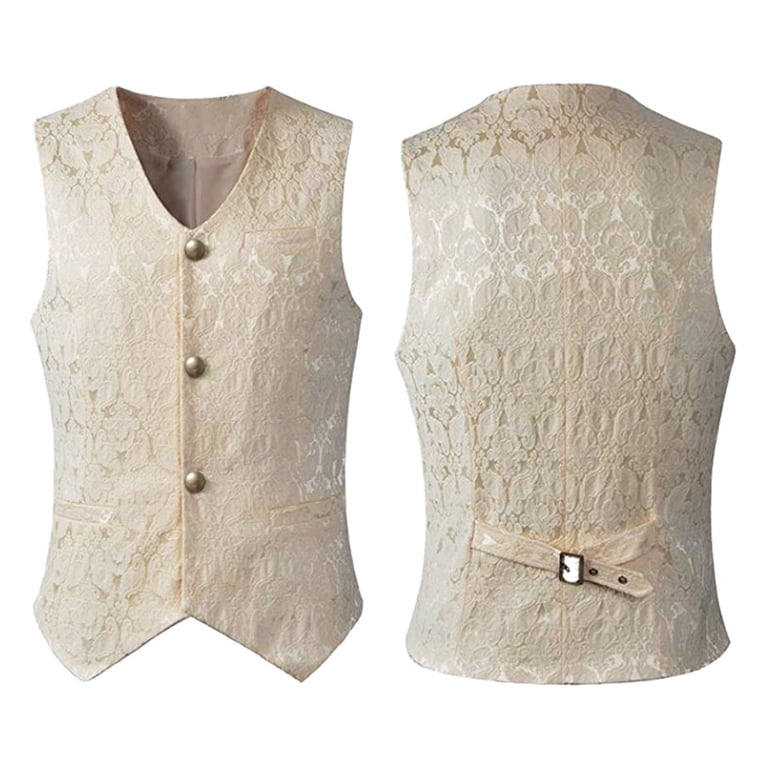 VINTAGE LIKE JACQUARD OVER VEST