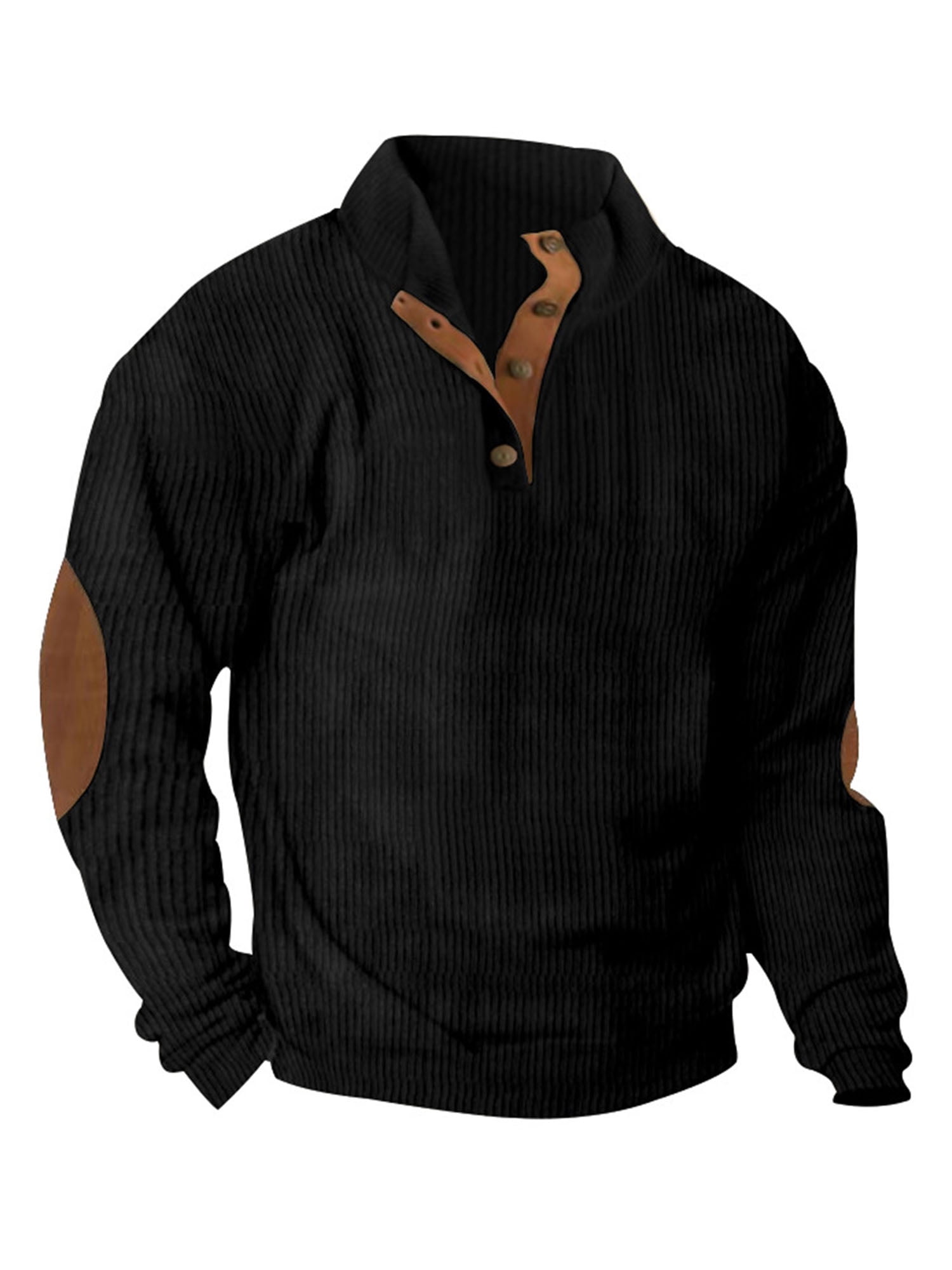 Herren Corduroy Pullover - Winter-Polo