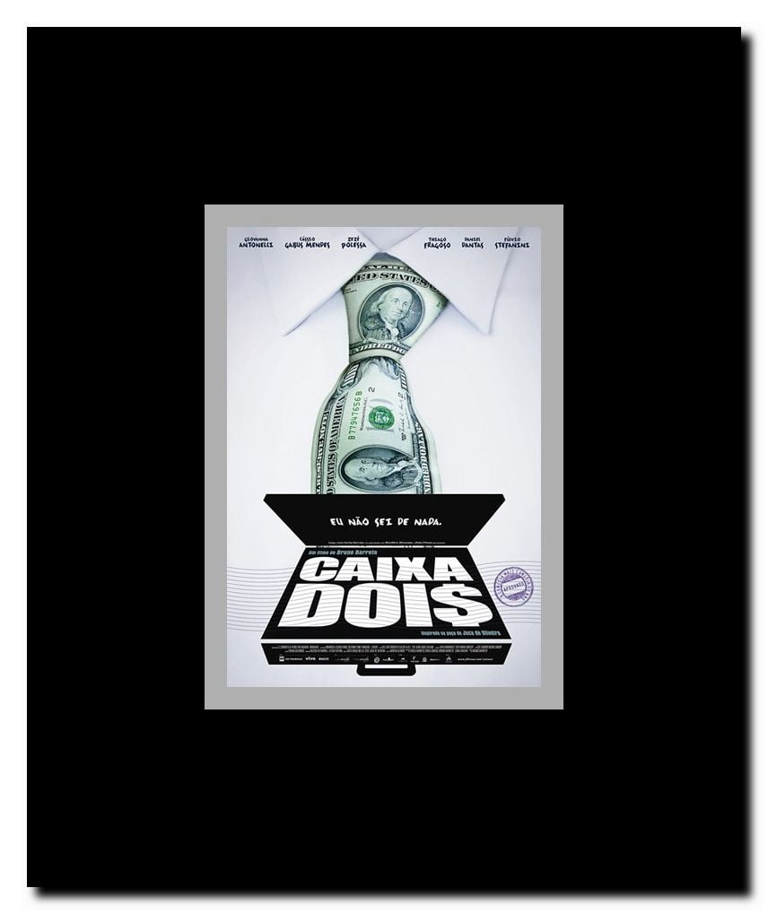 Caixa Dois Framed Movie Poster