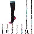 thumbnail image 1 of Caixia Adults Long Tube Socks Polyester with Simple Print Nice for Weekend Party Time Good for Home and Outdoor Fit for Running and Walking for Fall Winter Season, 1 of 4