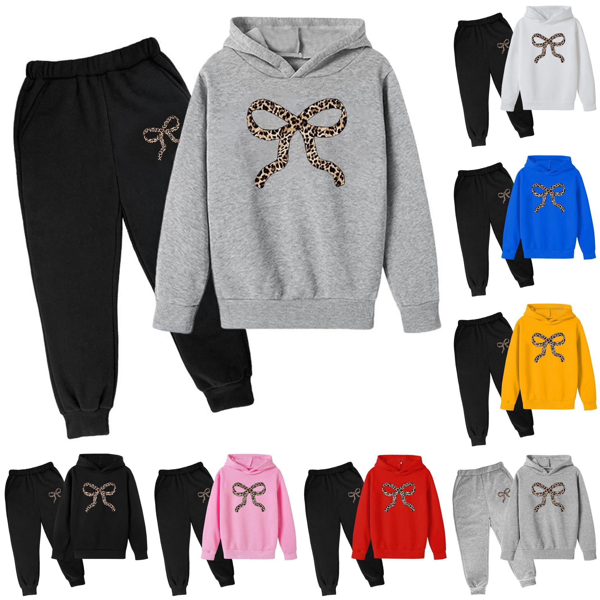 Caixia Cute Girls Hoodie and Pants Two Piece Outfit with Soft Cozy ...