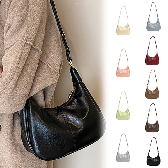 Caixia Everyday Shoulder Bag for Women Pu Leather Crossbody Trendy Purse