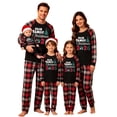 thumbnail image 1 of Caixia Matching Family Pajamas for Dad Christmas Family Matching Pajama Set Long Sleeve Top And Pants Calm And Cheerful for Holiday Photos And Parties, 1 of 6