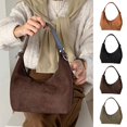 thumbnail image 1 of Caixia Trendy Crescent Crossbody Bag for Women Pu Leather Underarm Dumpling Purse, 1 of 8