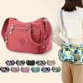 thumbnail image 1 of Caixia Womens Crossbody Bag with Multiple Pockets Nylon Fabric Organized Interior Smooth Zipper Glide Daily Handbag for Office Shopping and Walking, 1 of 8