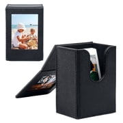 Caiyoule Picture Holder Case for Fuji Instax Mini SE/12/11/7/7+/Evo Camera 2.15x3.4 Inch Film-Black