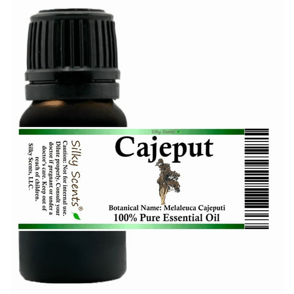 Cajeput Essential Oil 5 ml (1/6 fl oz) - 100% Pure and Natural by Silky Scents