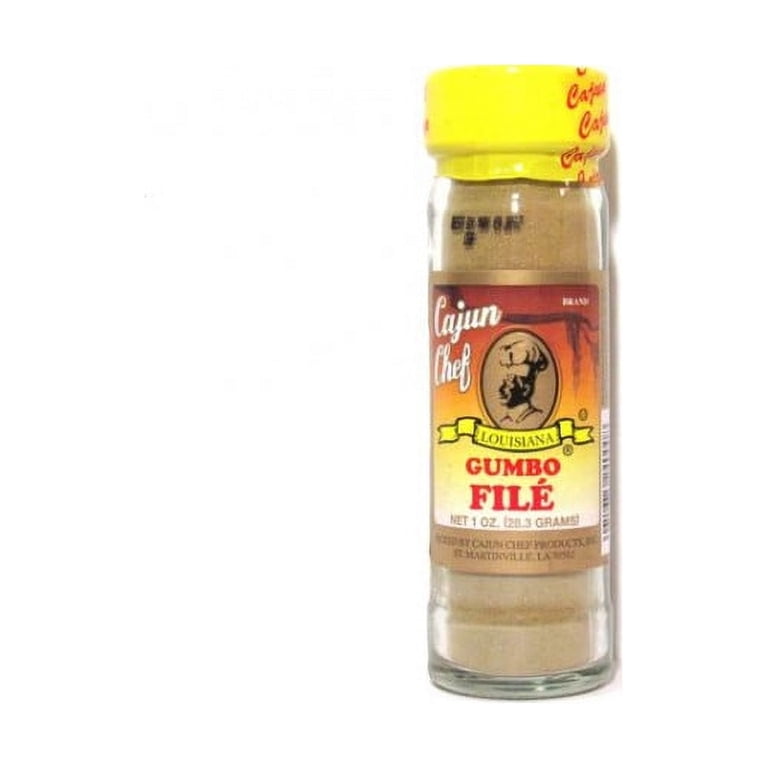 Cajun Chef Gumbo File Powder, 1 oz, Made from Ground Dried