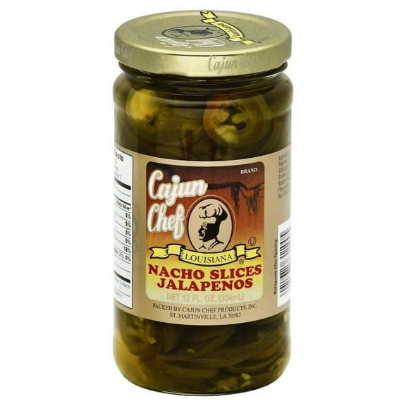 Cajun Chef Products Cajun Chef  Jalapenos, 12 oz