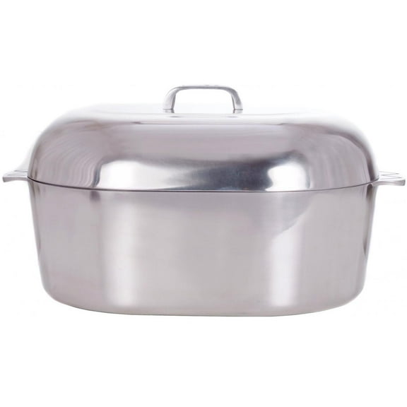 Cajun Classic 18-Inch Oval Aluminum Roaster