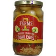 Cajun Classics 7 Farms Pickled Jalapeno Quail Eggs