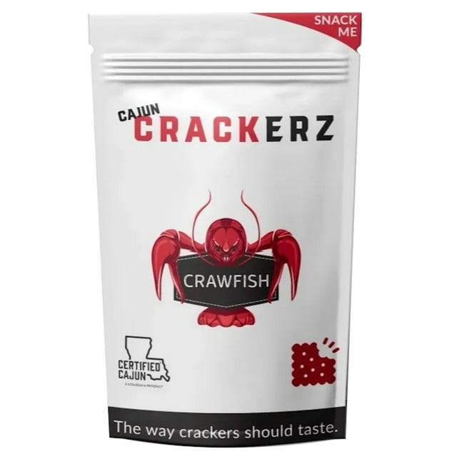 Cajun Crackerz Crawfish Flavor, 8 oz