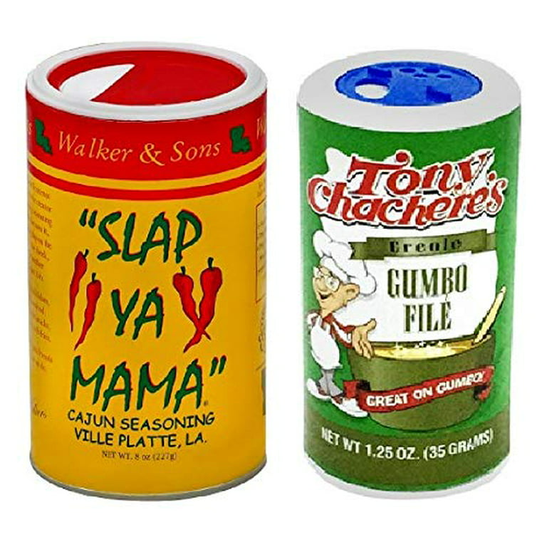 Tony Chachere's No MSG Cajun Creole Seasoning Bundle - 1 each of
