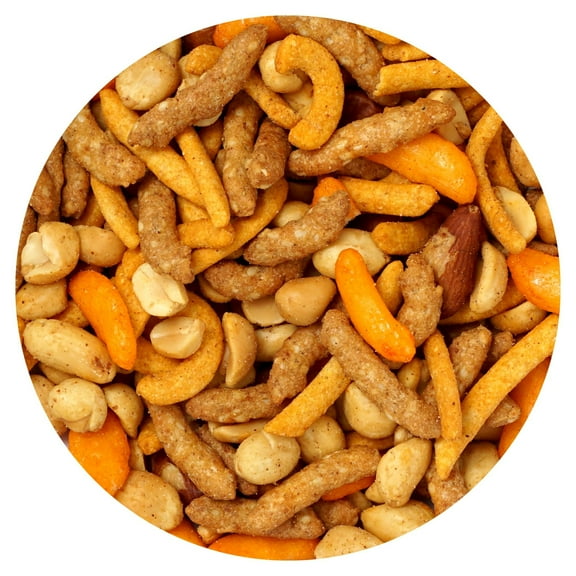 Cajun Hot Nut Mix, 1 Pound Bag, The Hampton Popcorn & Candy Company