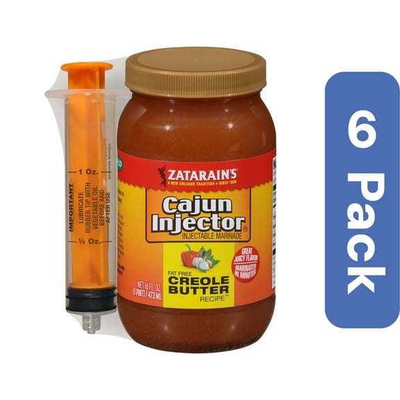 Cajun Injector Creole Butter Injector 16 oz (Pack of 6)