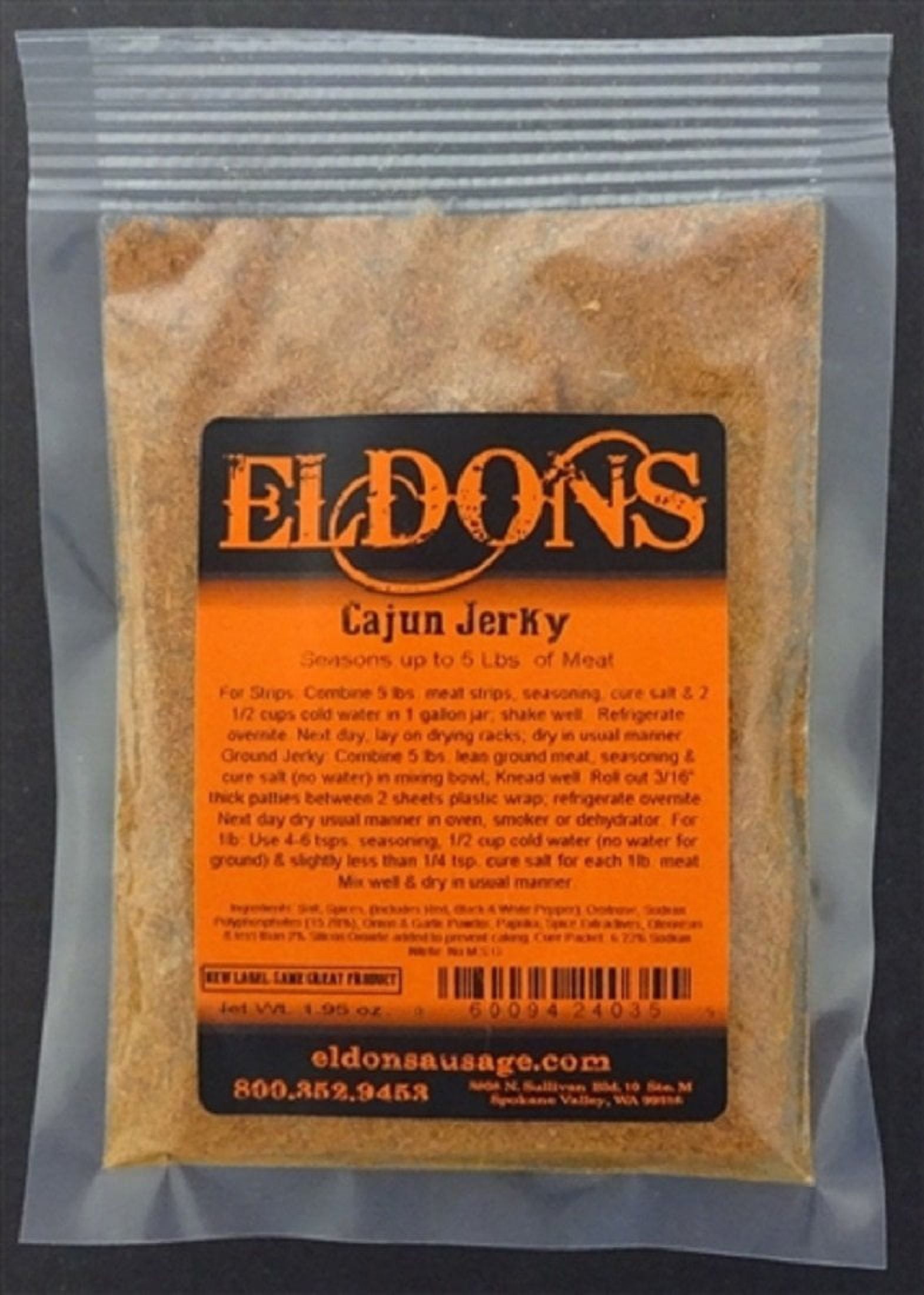 Cajun Jerky Seasoning and Spices with Cure 20 Pounds 4032