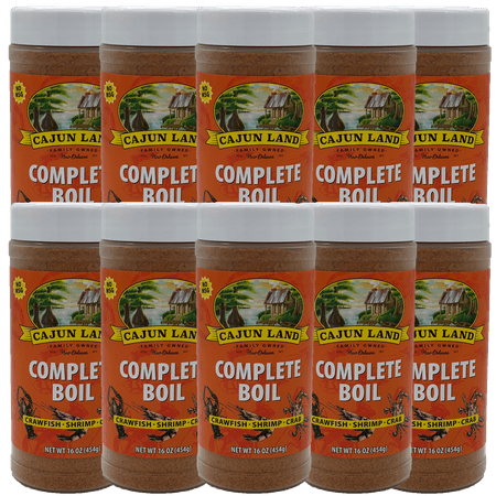Cajun Land Complete Boil 16 oz - Pack of 10