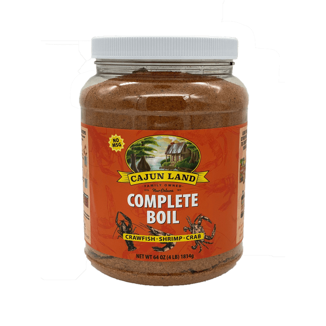 Cajun Land Complete Boil, Spices & Seasoning, 64 oz