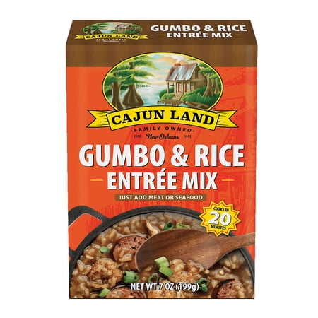 Cajun Land Gumbo & Rice Mix 7 oz