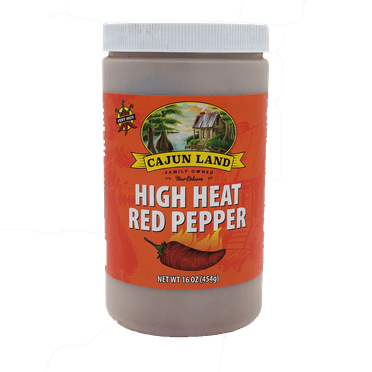 Cajun Land High Heat Pepper 16 oz Spice