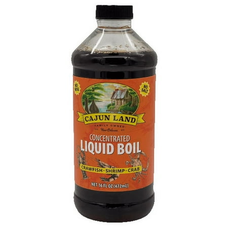 Cajun Land Liquid Seafood Boil 16 oz.