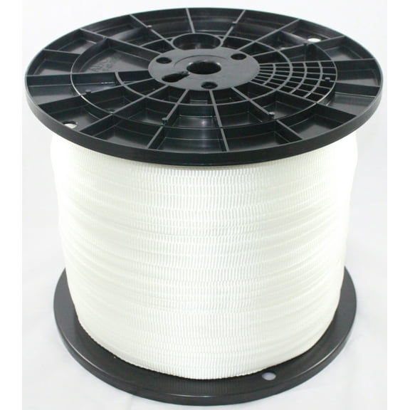 Cajun Mule Line - 5/8 Inch - 1,800 lb. - Pull Tape - Polyester Pulling Tape - Made in USA (3000 Feet)