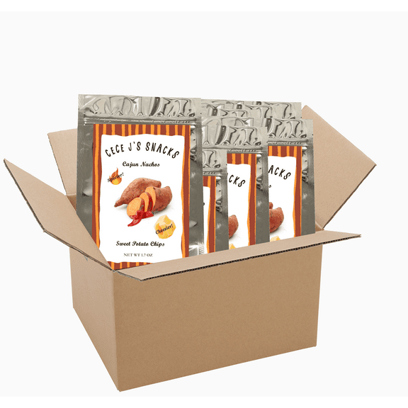 Cajun Nacho Sweet Potato Chips 12ct