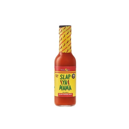 Slap Ya Mama Cajun Pepper Sauce, 5 fl oz Glass Bottle – Louisiana-Style Hot Sauce for Everyday Meals