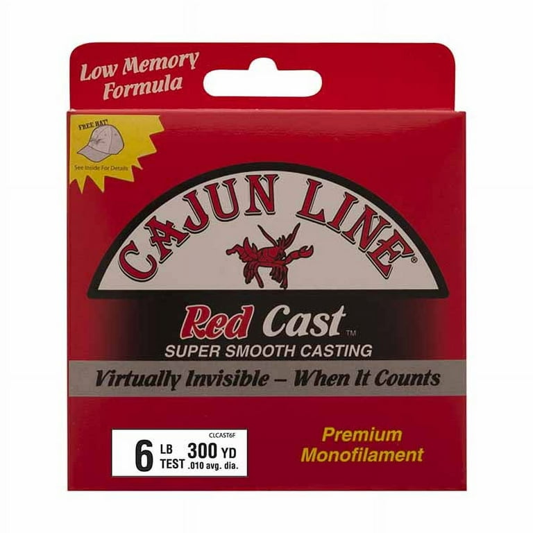 Cajun Red Lightnin' 6 lb Line