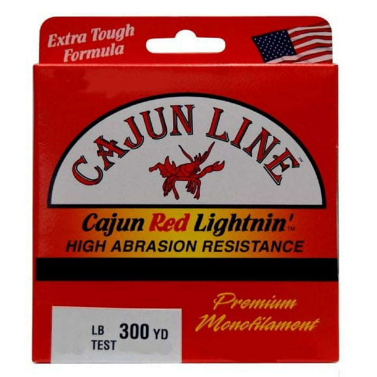 Cajun Red Lightnin' Quarter Pound Spool, 20 lb