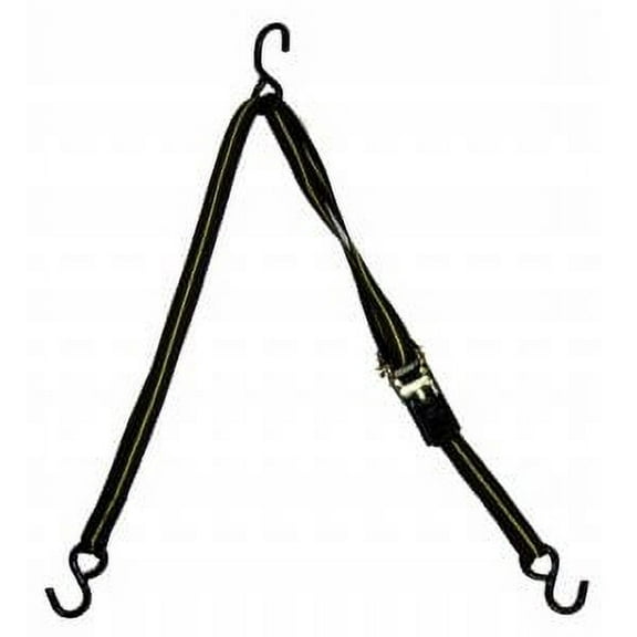 Cajun Tie Downs-3 Point Tie Down - 1 Inch Ratchet - Jet Ski - Sea Doo Wave Runner 1 Inch X 8 Foot