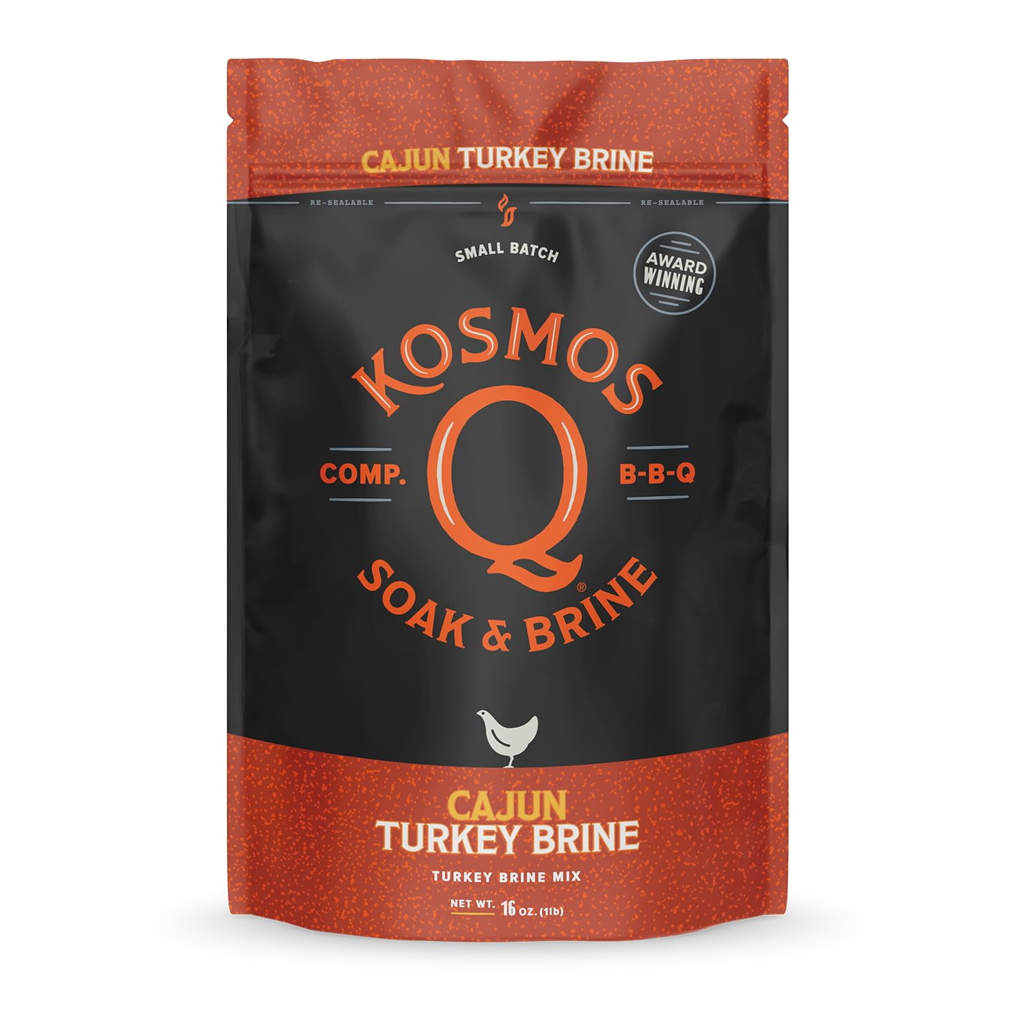 Cajun Turkey Brine 16 Oz BBQ Brine Mix for Whole, Smoked, Oven