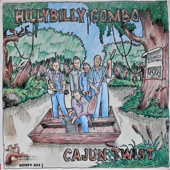 Hillbilly Combo Cajun Twist (Vinyl Record) 7" Single