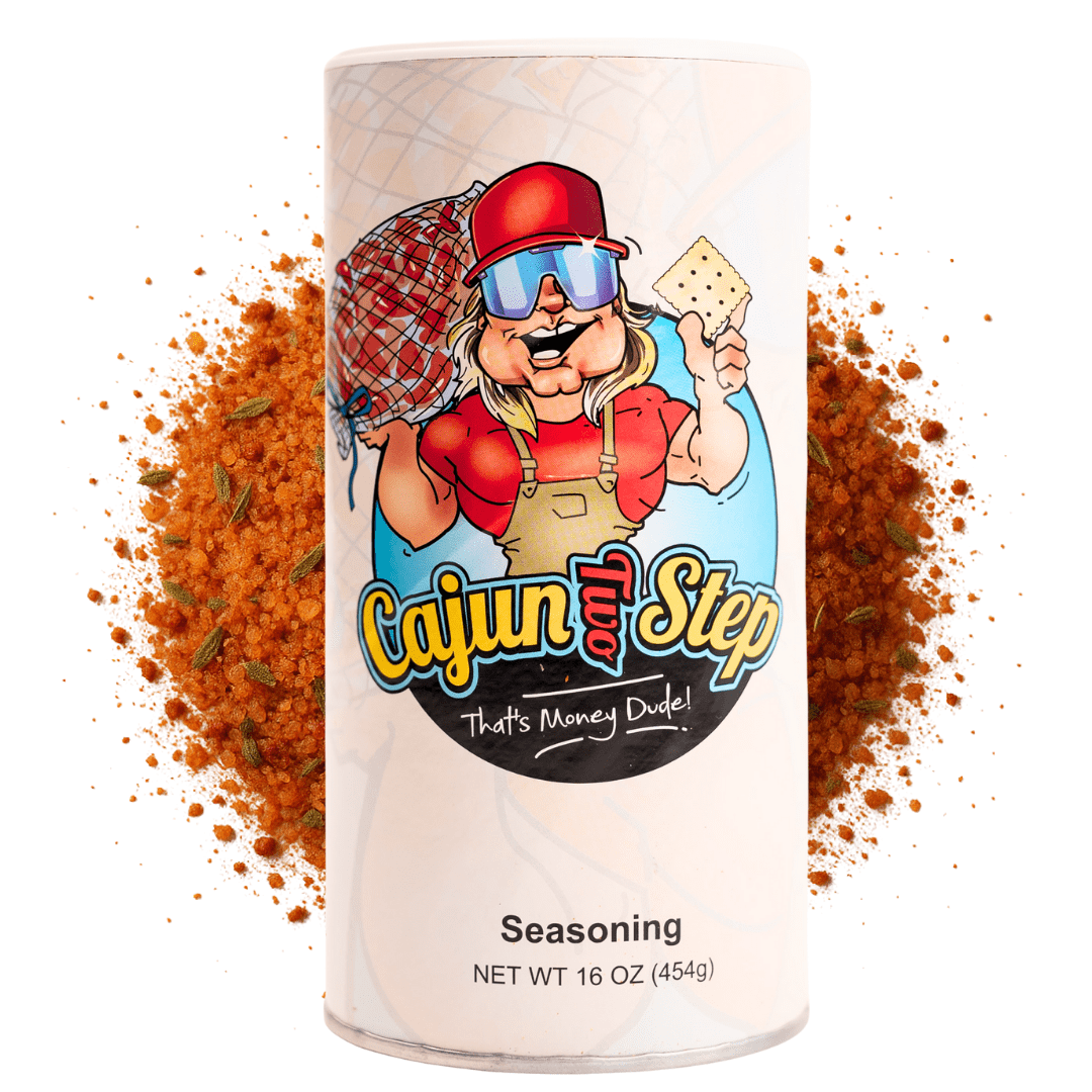 Cajun Two Step Original 16 oz, All Purpose Seasoning, Low Sodium, Great Taste with a Citric Blend