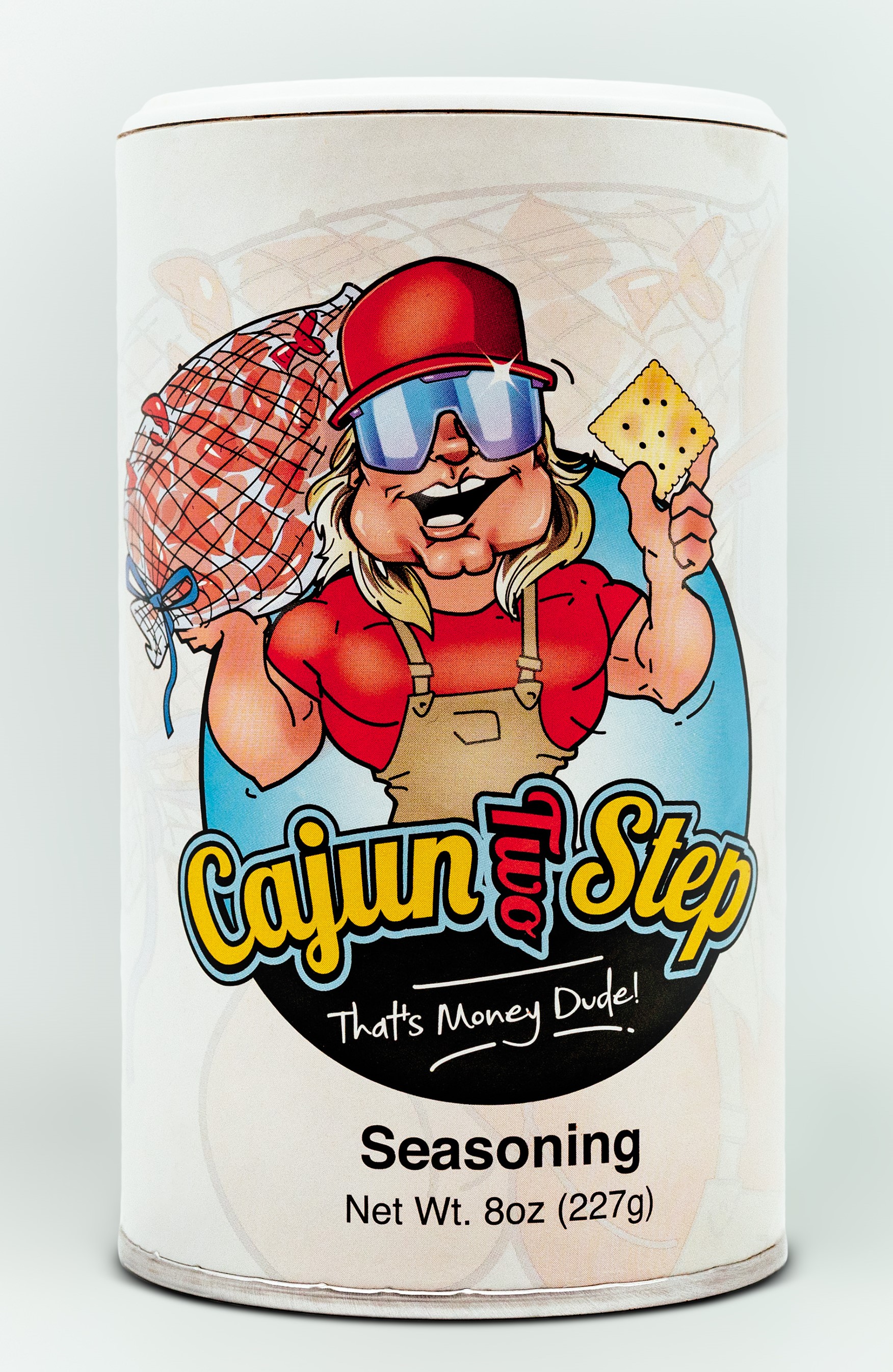 Pack of 2 Cajun Two Step Original 8 oz, All Purpose Seasoning, Low ...