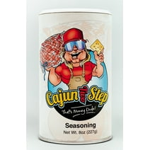 Cajun Two Step Original 8 oz, All Purpose Seasoning, Low Sodium, Great Taste with a Citric Blend