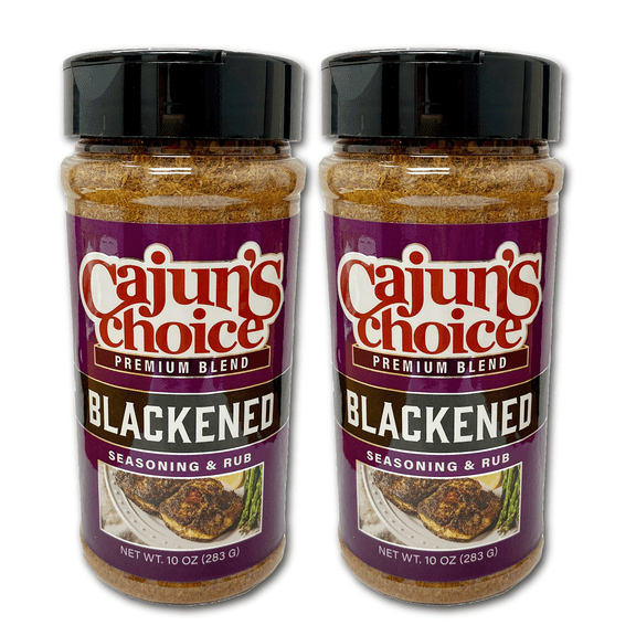 Cajun's Choice Blackened Seasoning 10oz (2 Pack)