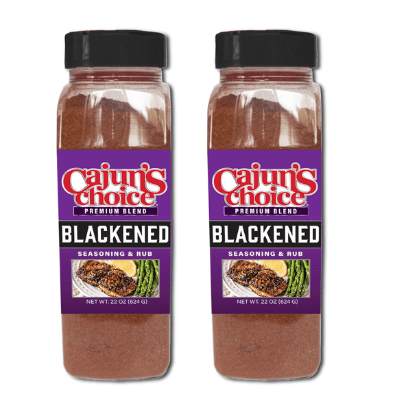 Cajun's Choice Blackened Seasoning 22oz (2 Pack)