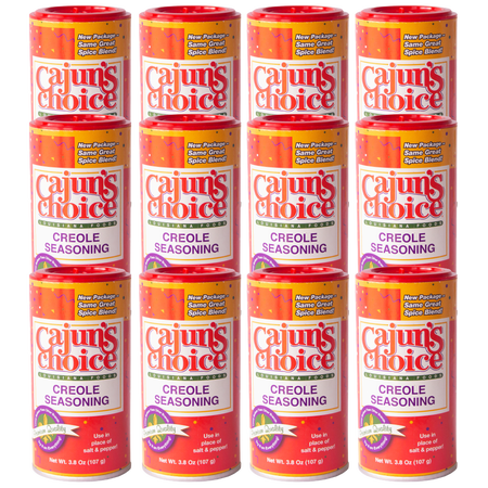 Cajun's Choice Creole Seasoning 3.8 Oz - Pack of 12